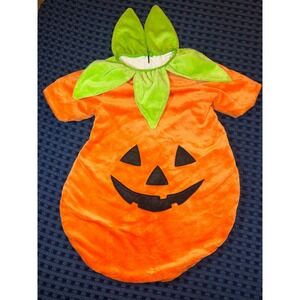 Baby 0-6 Months Pumpkin Halloween Costume Party Trick Or Treat
